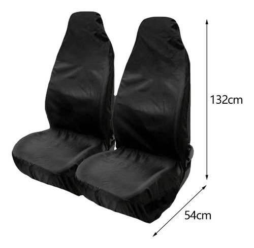 Juego De Fundas De Asiento De 2 Piezas Protector De Asiento