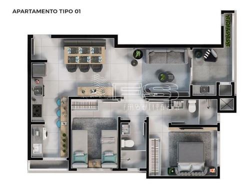 Imagem 9 de 12 de Scenarium Tower Residence - 2 Dormitorios Itapema - 1991