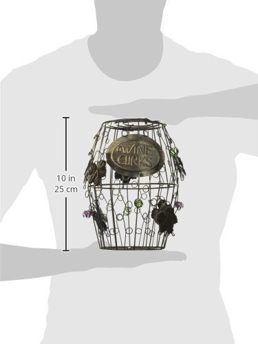 Mind Reader Wine Barrel Cork Holder Titular De Corcho De Vin