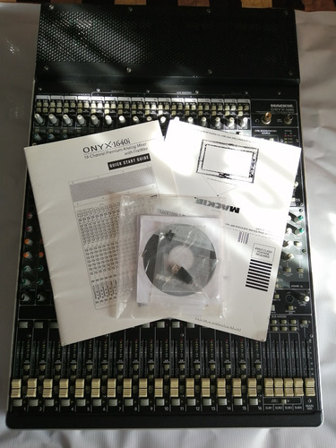 Mackie Onyx 1640i Premium Mixer Firewire 16 X 16 Channels (Usado)