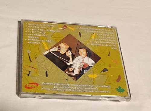 Bosque Chocolate / Esteban Villareal Valeria Lynch Cd 1994 (Usado)
