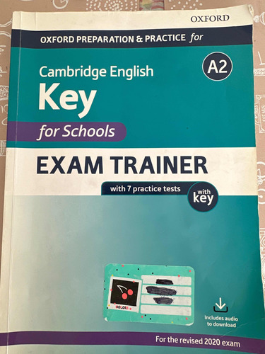 Cambridge English For Schools Key A2 Oxford