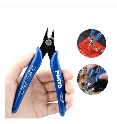 Imagem 1 de 7 de Alicate Diagonal De Aço Carbono Endurecido P/ Impressora 3d
