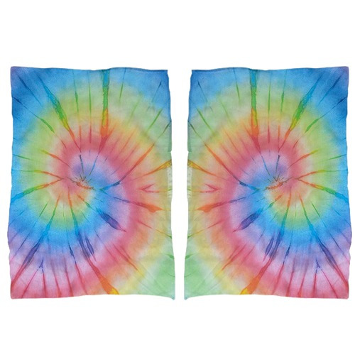 Véu Flag Tie Dye 001 - Vendido Por Par (100 Cm X 140 Cm (alt