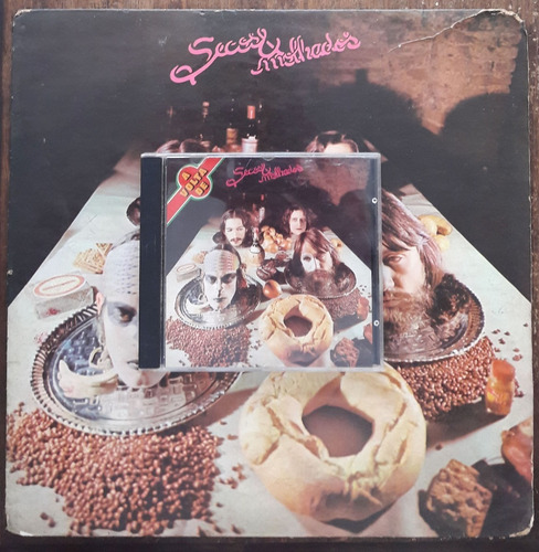 Imagem 1 de 4 de 2x Lp Vinil (g+) + Cd (nm) Secos & Molhados Secos E Molhados