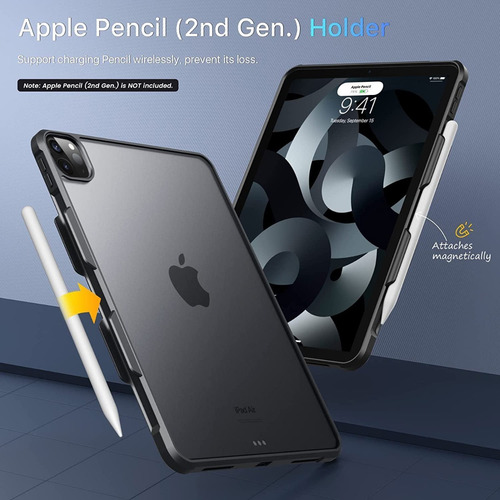 Moko Case 360° Para iPad Pro 11 M2 4gen C/ Pen Holder + Mica