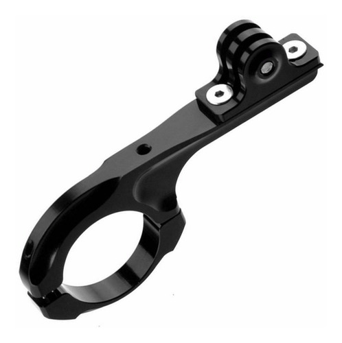 Imagen 3 de 4 de Soporte Metalico Para Go Pro Manubrio Moto Bici Aluminio
