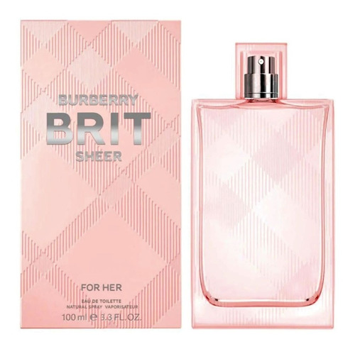 Perfume Burberry Brit Sheer For Her Edt 100 Ml