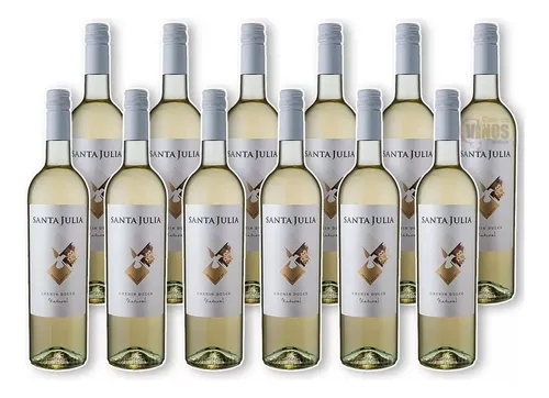 comprar Vino Santa Julia Chenin Dulce Natural Zuccardi Pack X12