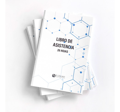 Libro De Asistencia 26 Hjs Blanco El Zocalo