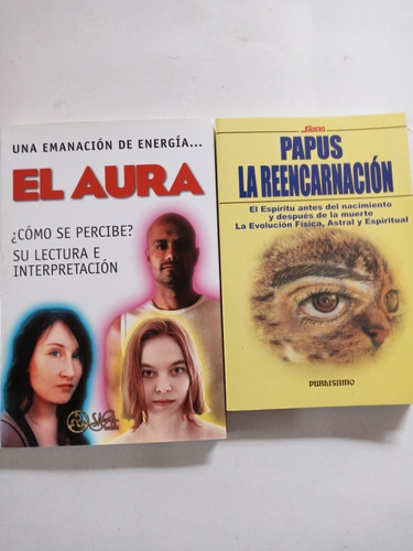 Pack El Aura/la Reencarnacion.  Edit. Saga-lumen/edicomunic