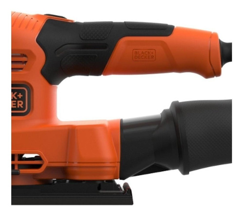 Lixadeira orbital Black+Decker BEW220 preta e laranja 150W 220V