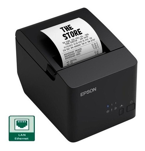 Imagem 1 de 5 de Impressora Termica Epson Tm T20x Não Fiscal Rede Ethernet