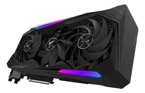 Imagen 3 de 4 de Placa de video Nvidia Gigabyte Aorus GeForce RTX 30 Series RTX 3070 Ti GV-N307TAORUS M-8GD 8GB