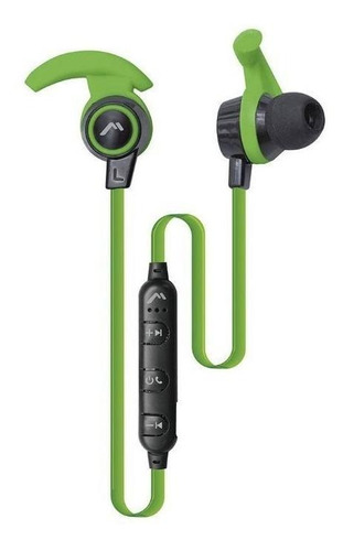Audífonos Bluetooth Mitzu Manos Libres Con Sujetador Color Verde