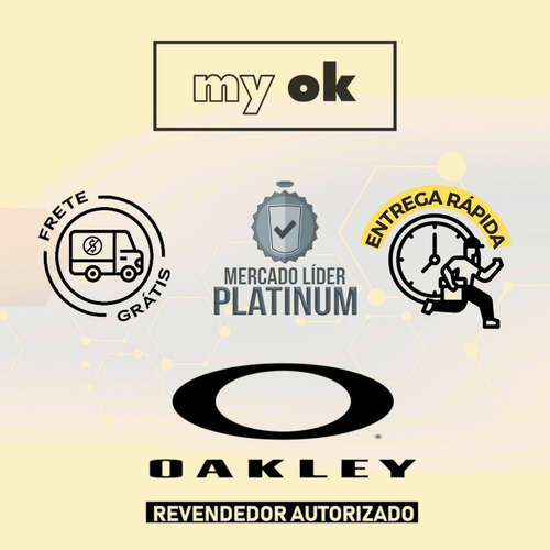 Bermuda Oakley Linear Threads Coleção Exclusiva Azul