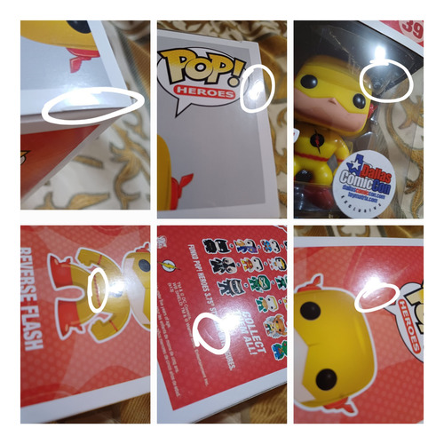 Funko Pop The Flash 39 Dallas Comic Con (caja Con Daños)