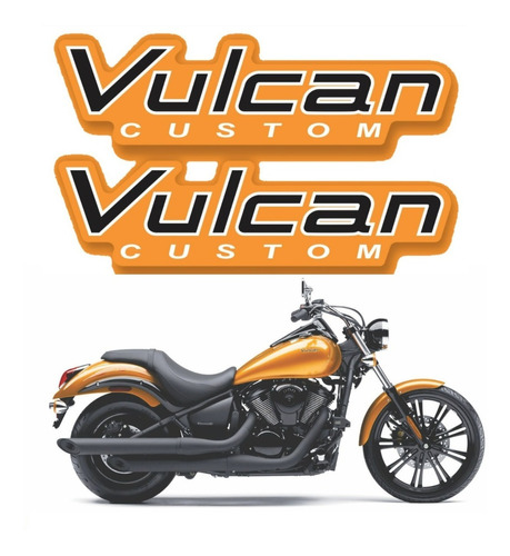 Kit Adesivos Para Vulcan Custom 900 2012 17262
