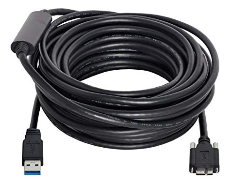 Cable Repetidor Cy Usb 3.0 A 8m Macho A Micro Usb 3.0 B
