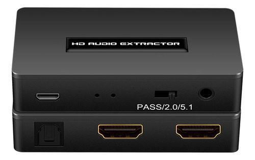 Convertidor Extractor De Audio Hdsunwstd 1080p 3d Con Spdif