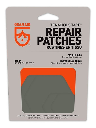 Parches De Reparación Gear Aid Colores P/ Elegir (pack X 4)