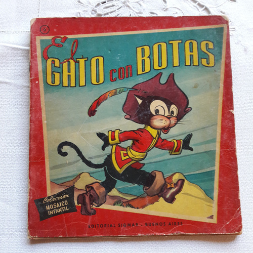 El Gato Con Botas Coleccion Mosaico Infantil Ed. Sigmar 1960