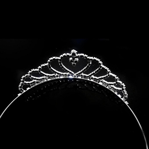 Kit 2 Tiaras Coroa Dourada Festa Noiva Madrinha Debutante