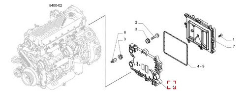 Suporte Central Do Motor Original Iveco Stralis Hi-way