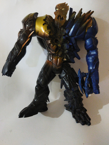 Max Steel Extroyer Ultimate Azul Figura Cristal Villano 