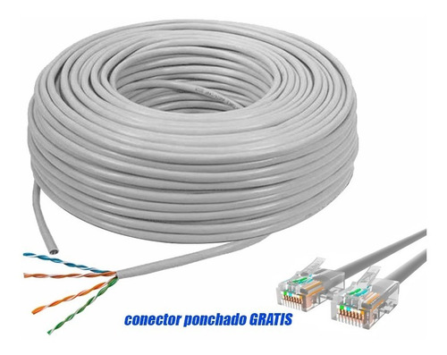 Cable Internet Utp Cat 5e , Ethernet 10 Metros