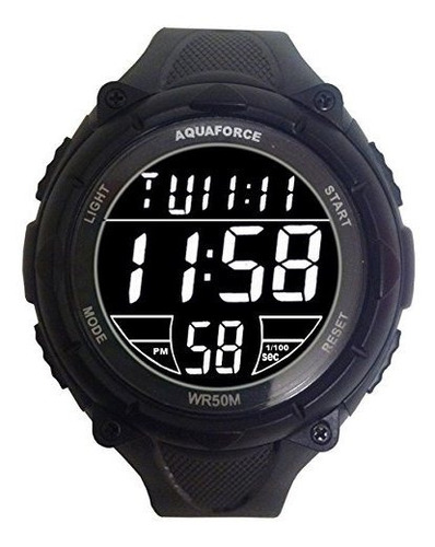 Aqua Force Reloj Digital Jumbo Con Cara De 50 Mm Estilo 2 