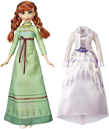 Muñeca Anna Frozen 2 Modas De Arendelle Hasbro Fionatoys