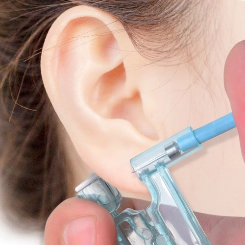 Abridores De Oreja Piercing Pistola Perforadora Aro Incluido