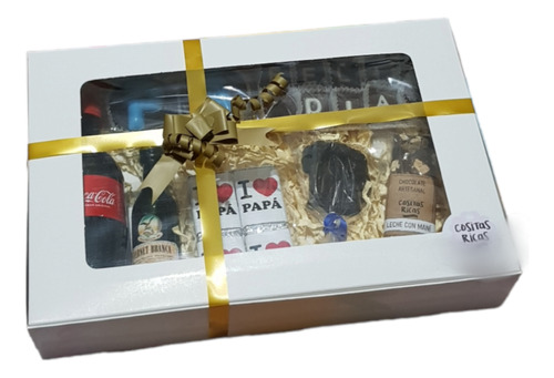 Regalo Caja Box Chocolates + Fernet + Coca Dia Del Padre