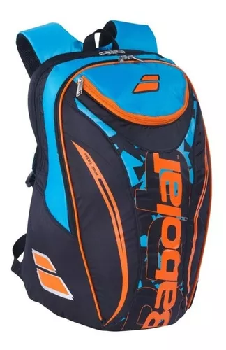 MOCHILA PÁDEL AZUL/NARANJA - PADELATOR