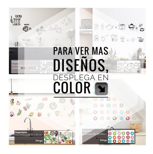 Imagen 4 de 4 de Vinilos Decorativos Cocina Hogar Infantil Zen