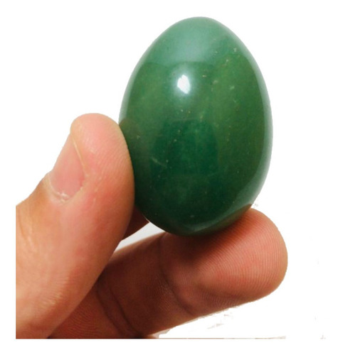 (ovo Yoni) Quartzo Verde Yoni Egg Sem Furo Pedra Natural