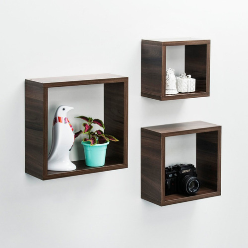 Nichos Para Quarto De Bebê E Decoração, Kit C/ 3uni 100% Mdf