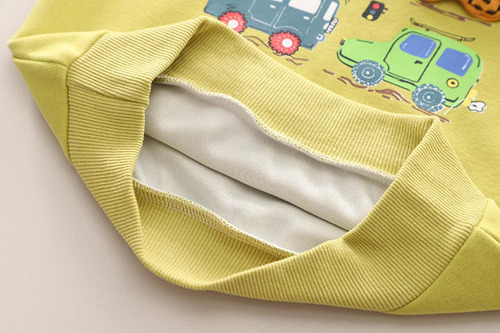 Sudadera LG 5003 Con Estampado De Coche Para Niños Pequeños