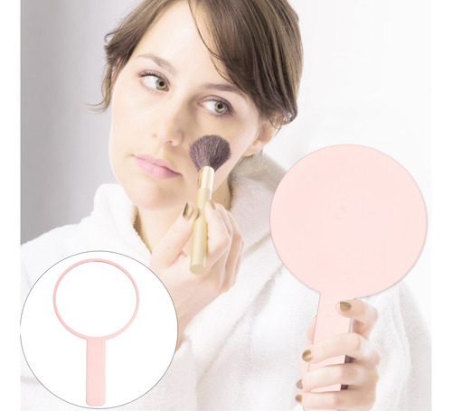 Espejo Portátil Compacto De Mano Para Peluquería Y Maquillaj