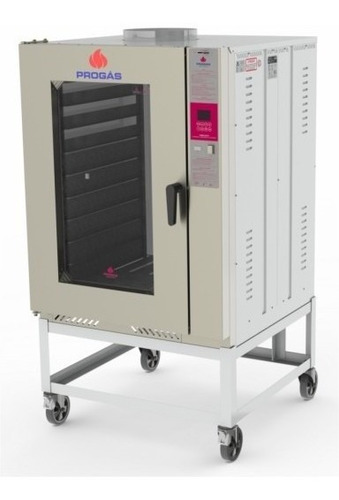 Imagen 1 de 4 de Horno Turbinado A Gas Progas 10 Bandejas Prp-10000st