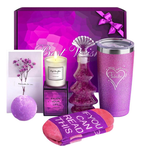 Caja De Regalo Kit Bienestar Spa En Casa Aromaterapia