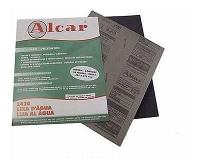 25 Lixa Dagua Alcar Grão 80 - 14279