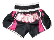 Comprar Short Deportivo Para Artes Marciales M Rosado Con Negro