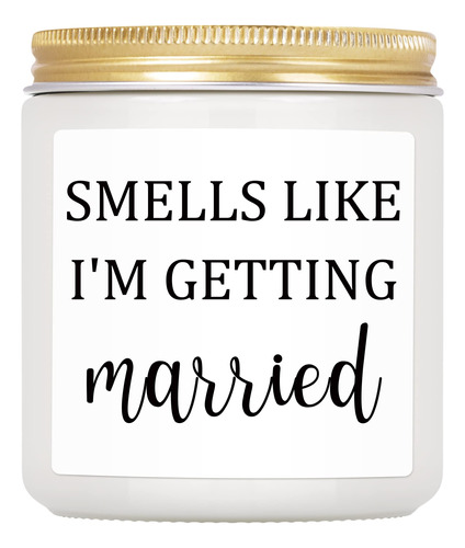 Smells Like I'm Getting Married Regalo Compromiso Boda Novia