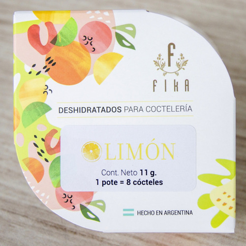 Imagen 4 de 8 de Limon Deshidratado Rodajas Fika Garnish Cocteleria Mixologia