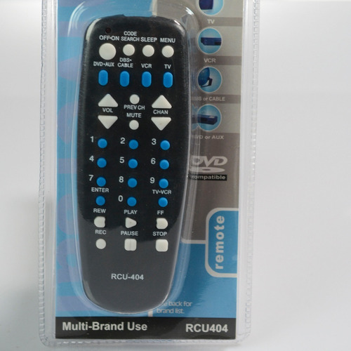 Control Remoto De Tv Universal Compatible Todas Las Marcas 