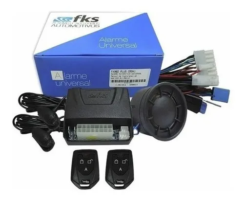 Alarme Automotivo Fks Universal Fk902 Cb Plus Completo