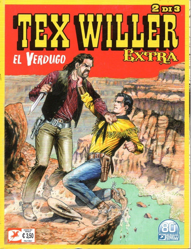 Tex Willer Extra 2 - El Verdugo - 84 Páginas - Em Italiano - Sergio Bonelli Editore - Formato 16 X 21 - Capa Mole - 2021 - Bonellihq Cx23 C23