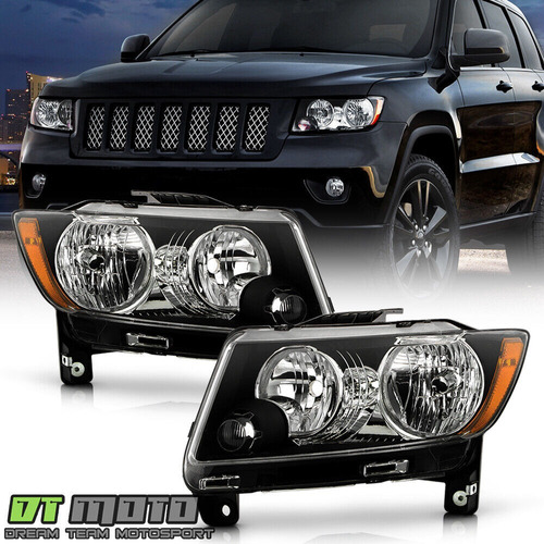 Par Faros Negro Interior Jeep Compass Sport 2014 2.4l